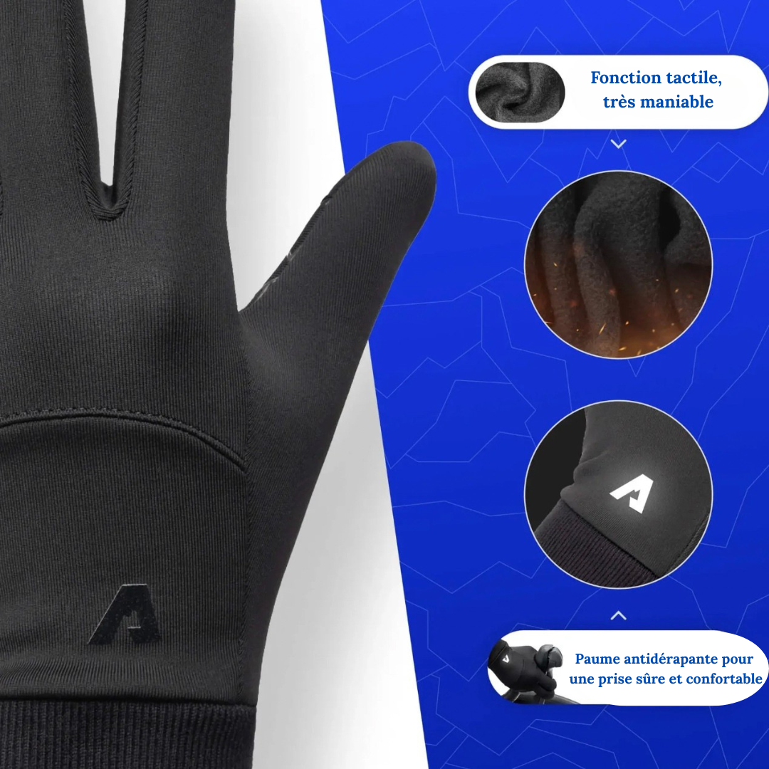 PolarTherm – Les gants chauds & tactiles pour l’hiver