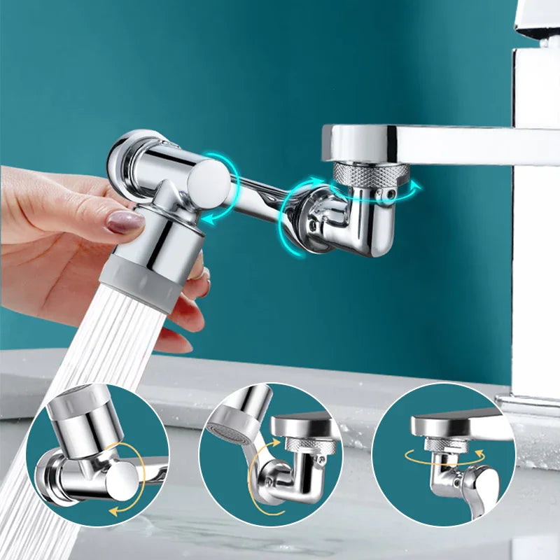 Rubinetto girevole a 1080° – TwistFlow