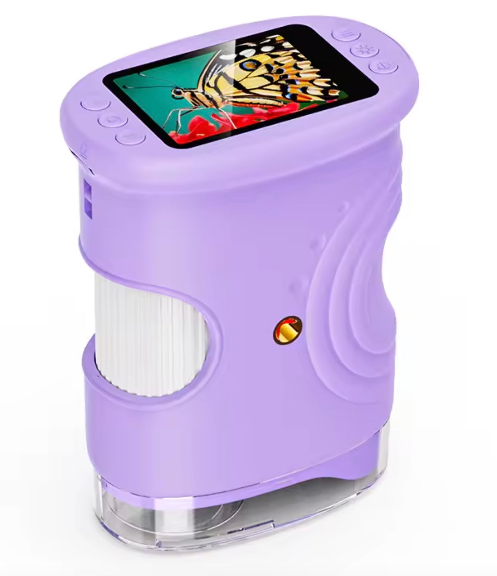 Microscopio da avventura per bambini + Guida in omaggio