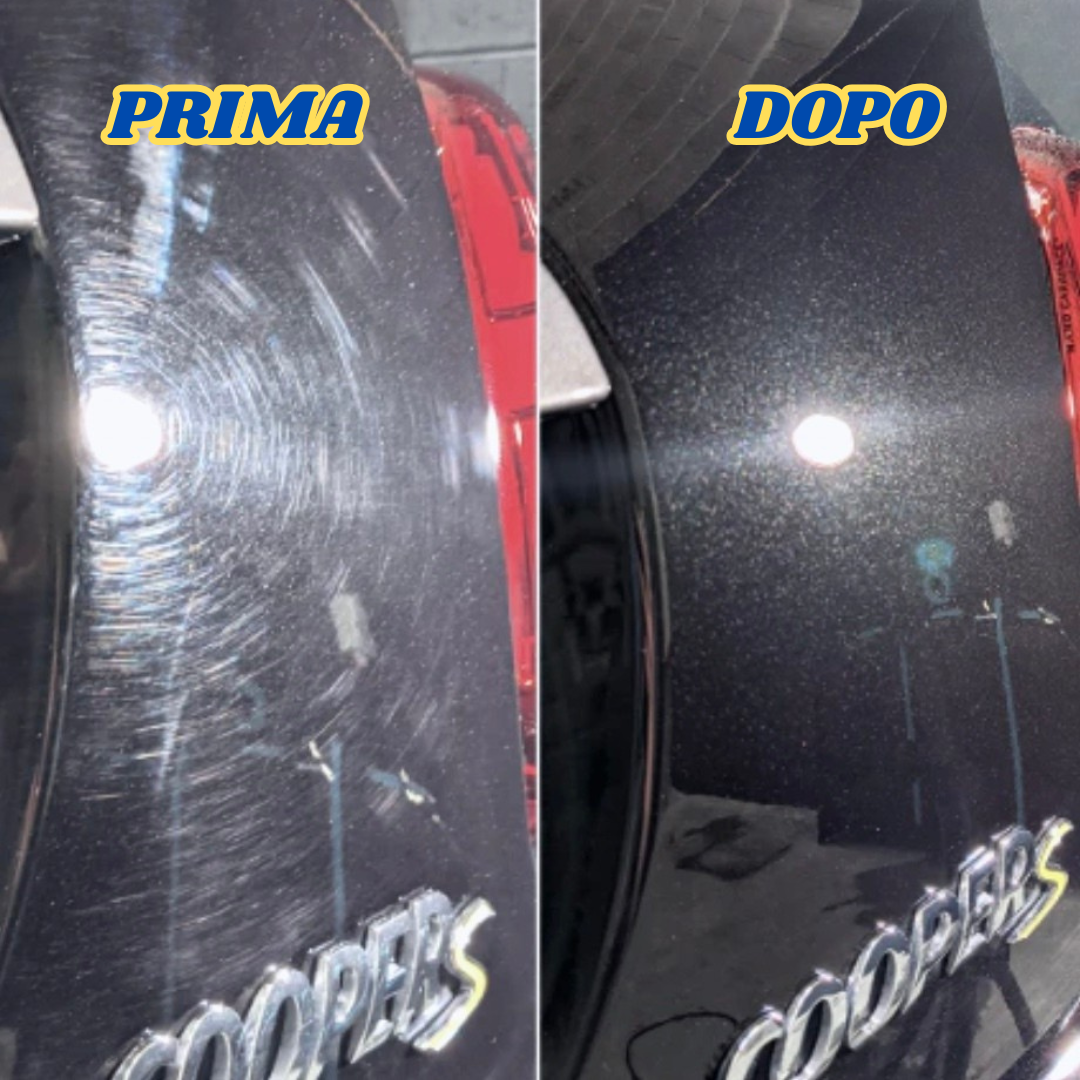 CarProtect+ – Spray Liquido per Vetri Anti-Graffio e Ultra-Lucido