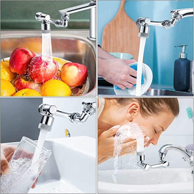 Rubinetto girevole a 1080° – TwistFlow